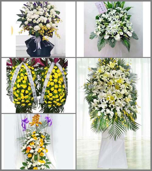 福建福州福清市龙田镇山利村白事花篮预定